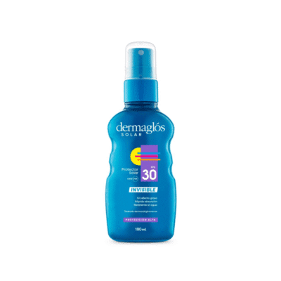 DERMAGLOS SOLAR FPS30 INVISIBLE SPRAY x 180ml