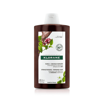 KLORANE SHAMPOO QUININA x 400 ml